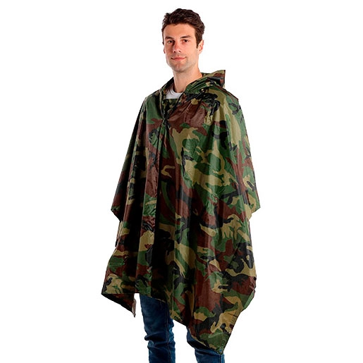 камуфляжний плащ