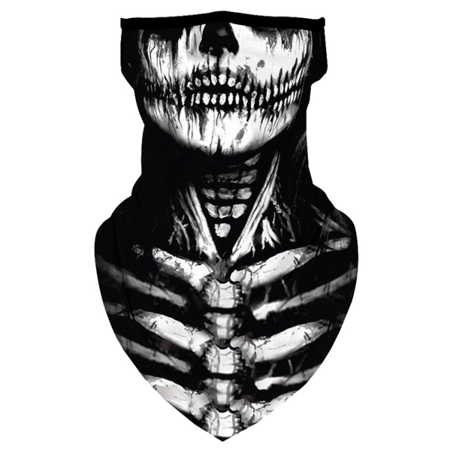 маска-шарф череп