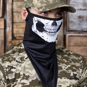 шарф маска с черепом