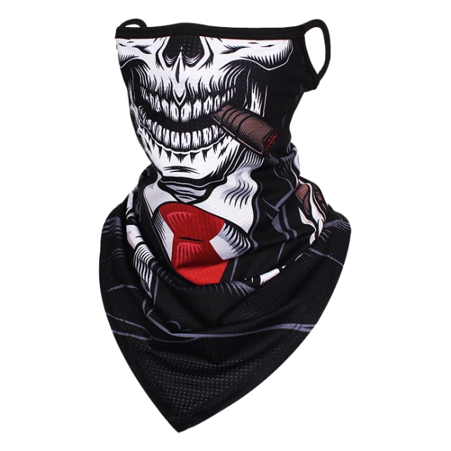 маска бандана з черепом