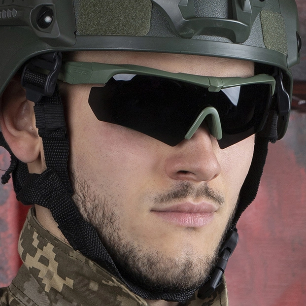 очки тактические защитные со сменными линзами