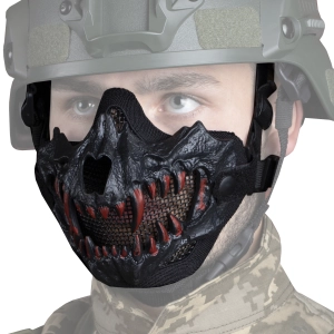 Тактическая полумаска для защиты лица полумаска для защиты лица