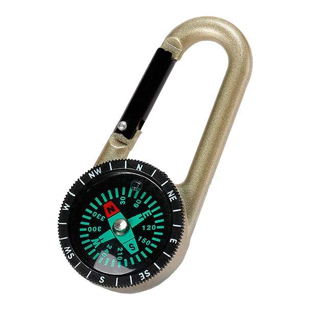 компас брелок с карабином