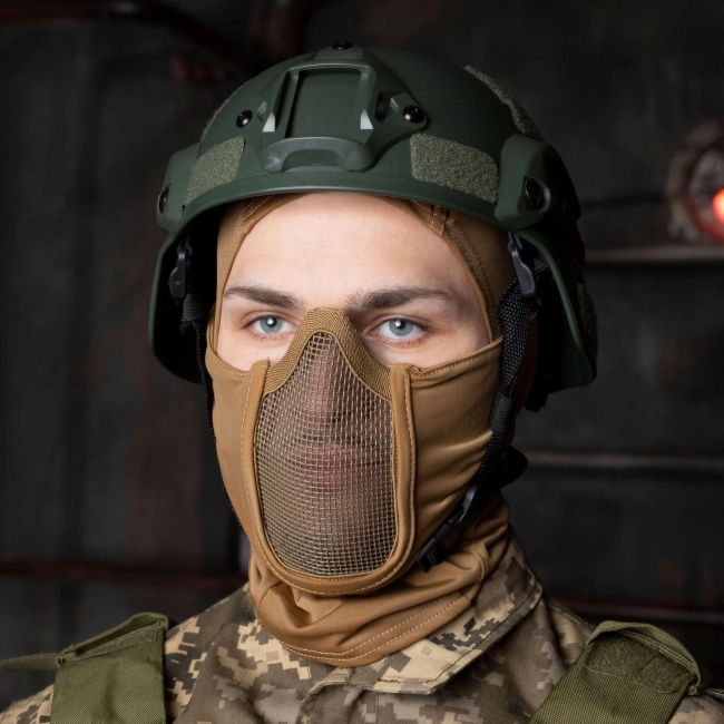 балаклава для обличчя із сіткою