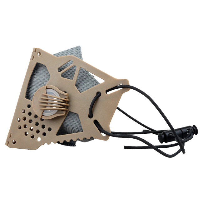маска тактическая на половину лица