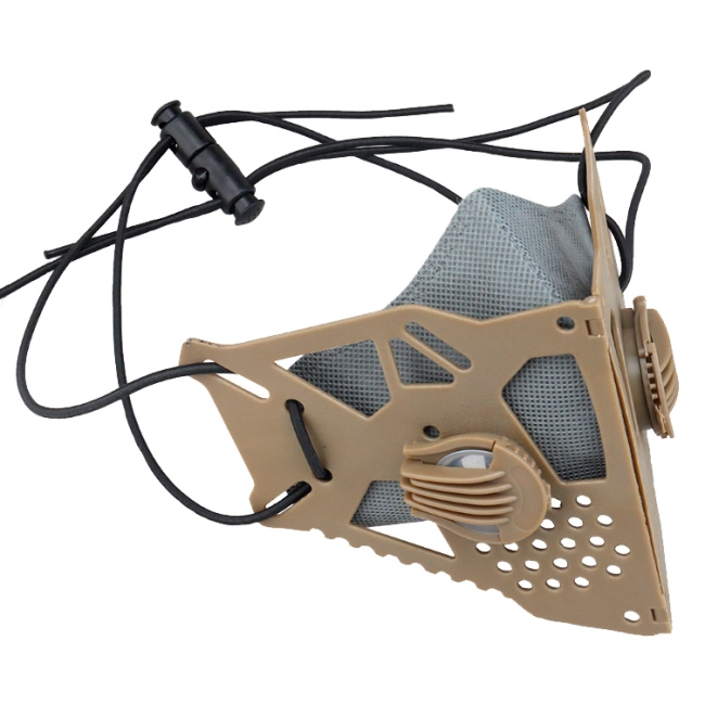 маска тактическая для половины лица