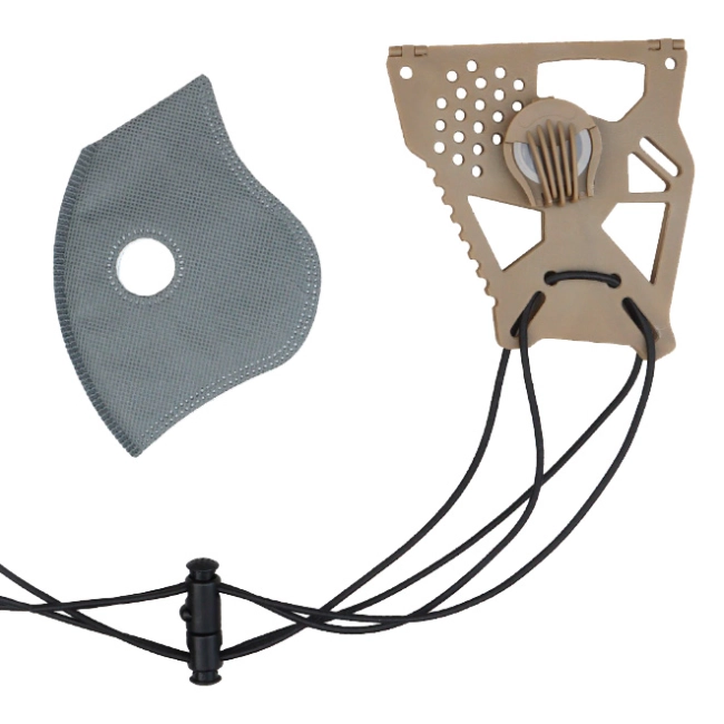 тактическая защитная маска на половину лица