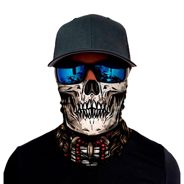 снуд бафф с черепом