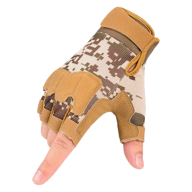 тактические перчатки беспалые