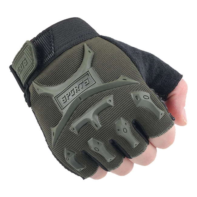 тактичні рукавички із вставками