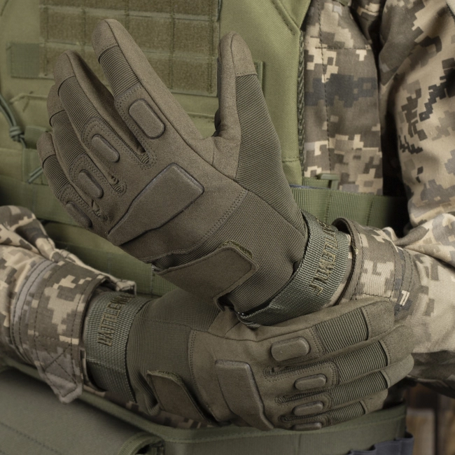 рукавиці тактичні з пальцями