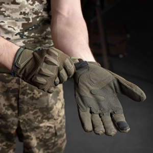 перчатки тактические с накладками