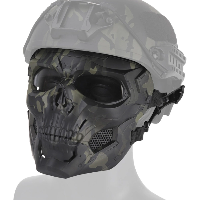 маска тактическая с черепом