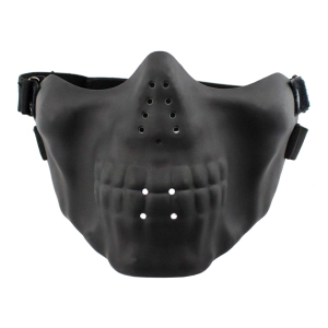 Маска тактическая на половину лица Череп маска тактическая на половину лица