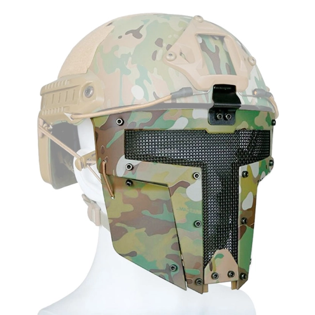 маска з кріпленням до шолома