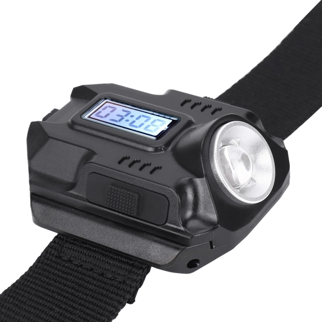 годинник на руку з ліхтарем