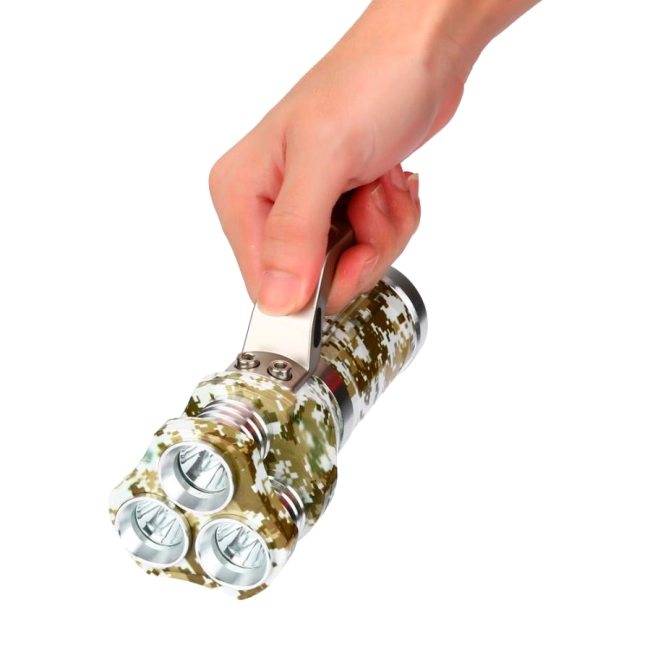 ручний ліхтарик камуфляжний