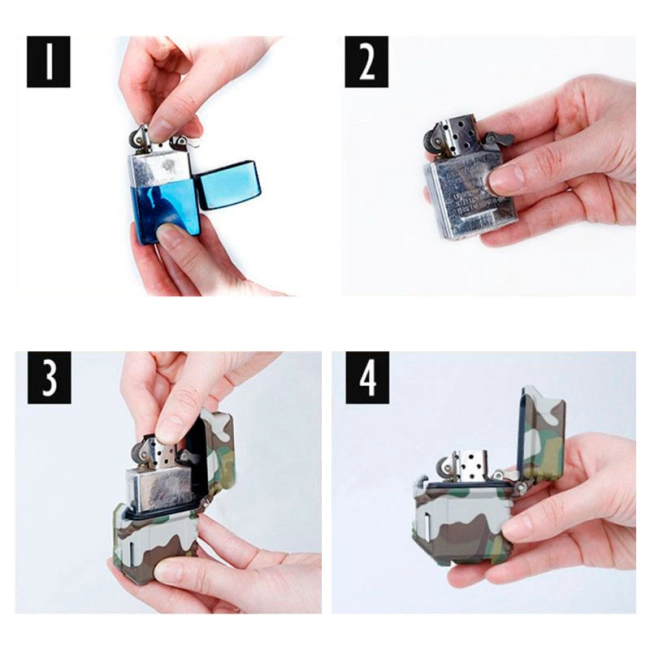 тактический чехол для зажигалки zippo