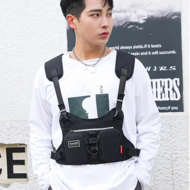 сумка жилет мужская нагрудная