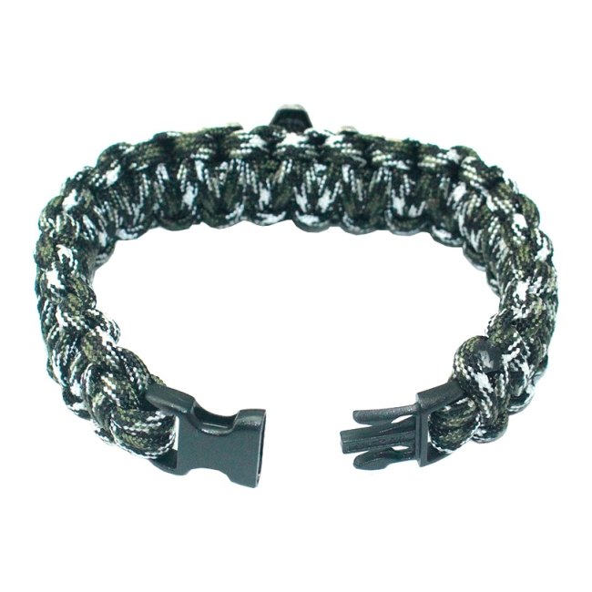 браслет из паракорда череп