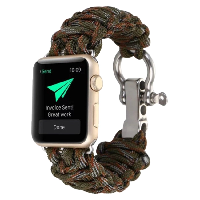 ремінець з паракорду для apple watch