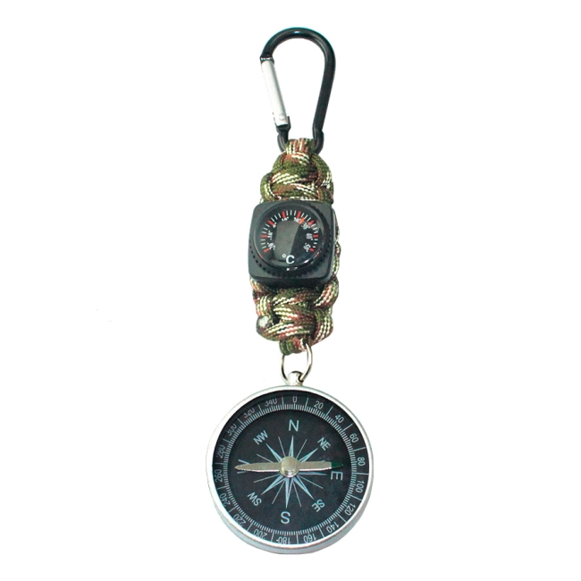 брелок-паракорд с карабином