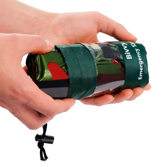 аварійний камуфляжний спальний мішок