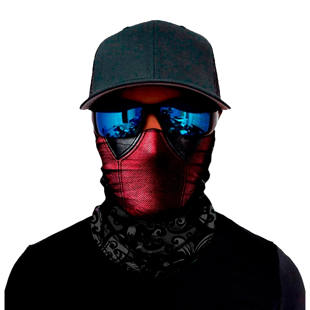 бафф с рисунком дэдпула