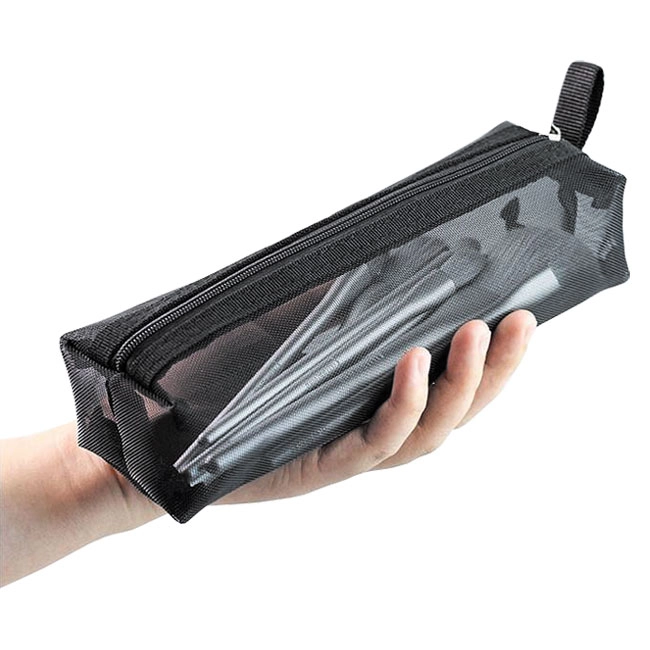 прозрачный пенал косметичка