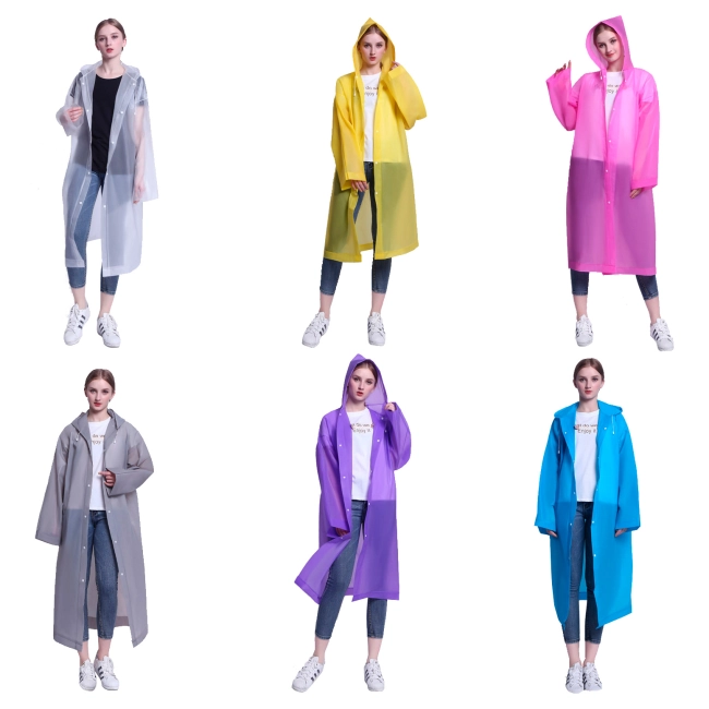 плащ дощовик з капюшоном жіночий