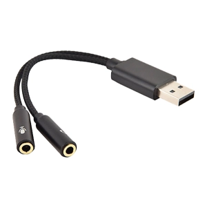 2х jack 3.5 - usb