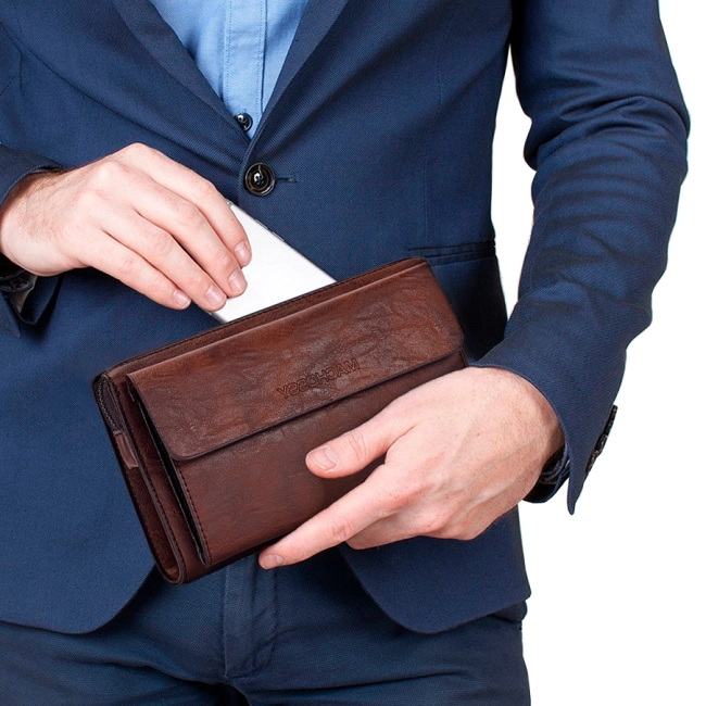 клатч кошелек мужской