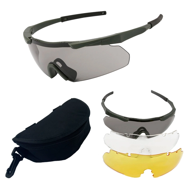 окуляри тактичні зі змінними лінзами