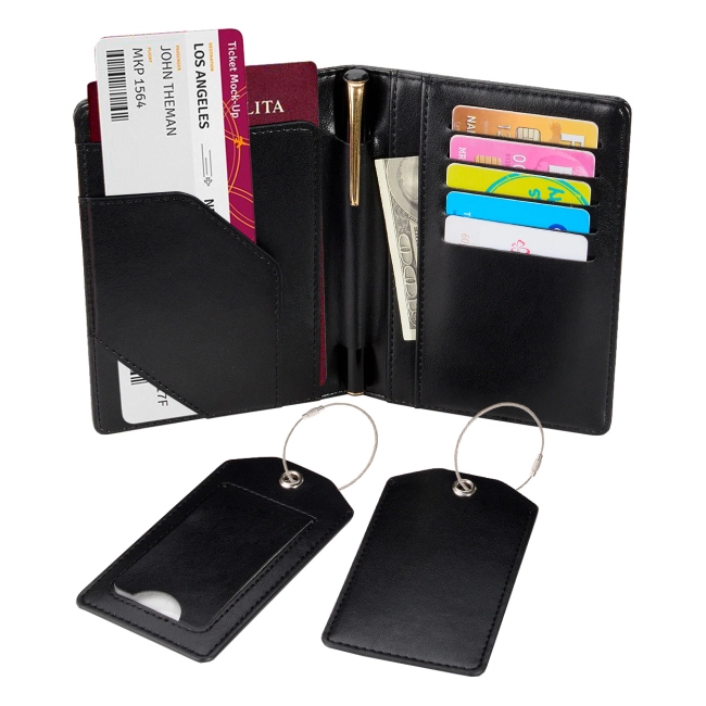 обложка-бумажник на паспорт с rfid-защитой