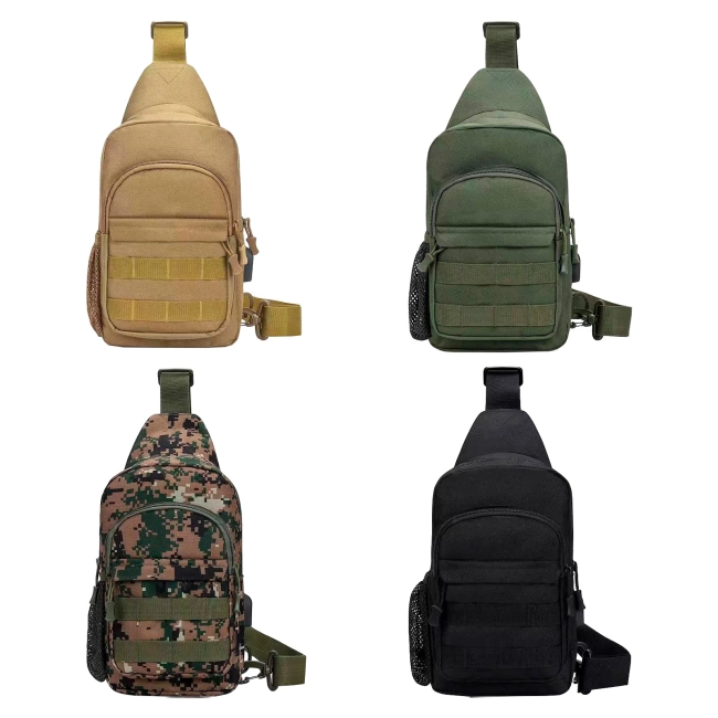 тактическая сумка через плечо с камуфляжем