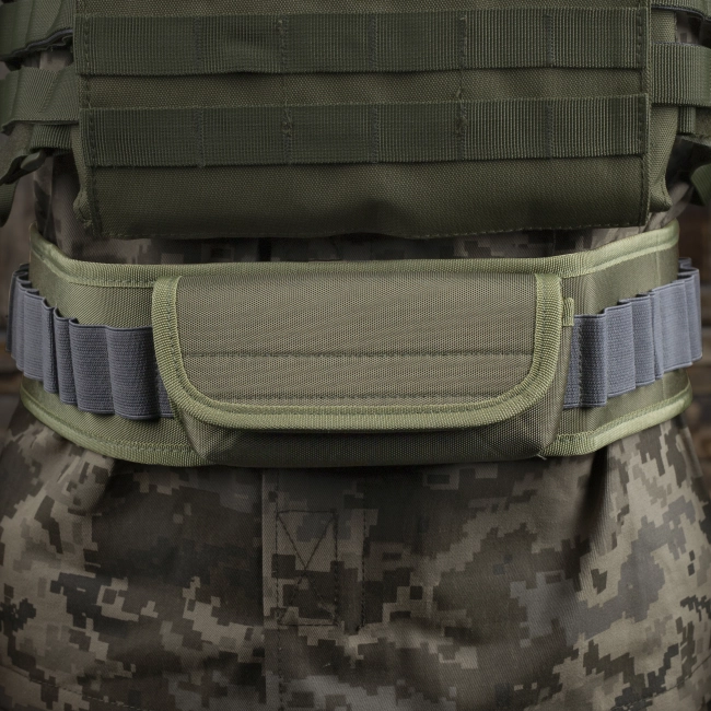 тактичний пояс для патронів із сумкою