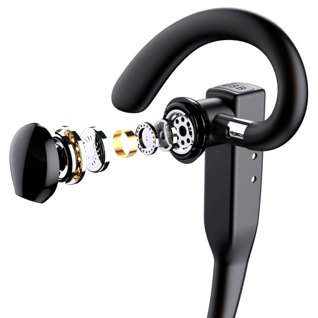 беспроводная блютуз гарнитура с микрофоном wireless