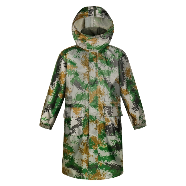 камуфляжний плащ від дощу