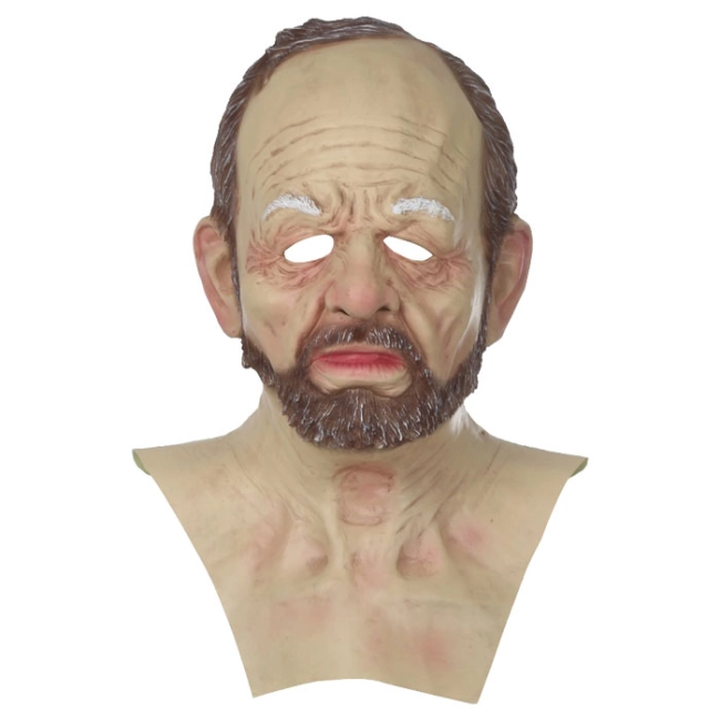 маска реалистичная старика