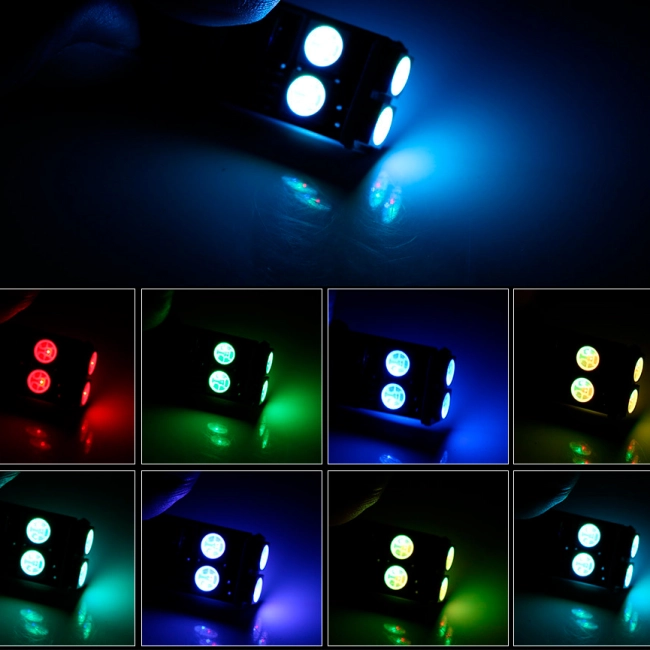 автомобильные габариты светодиодные с пультом