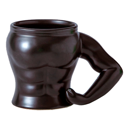 кружка с мускулами