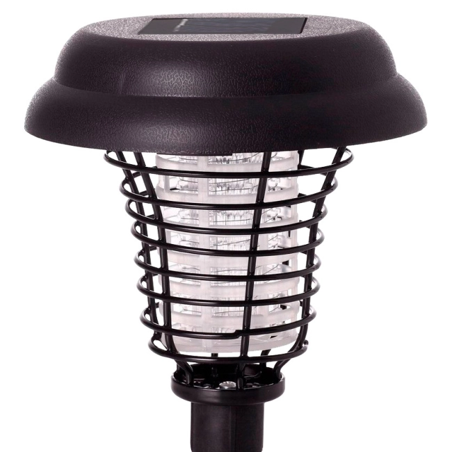 уличный фонарь с солнечной батареей от комаров