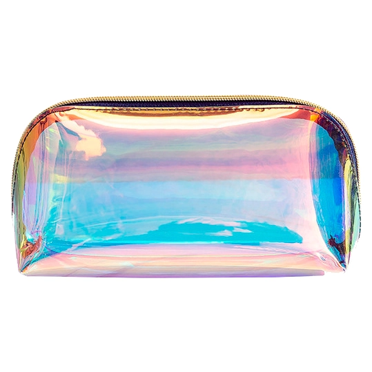 прозрачная косметичка на молнии