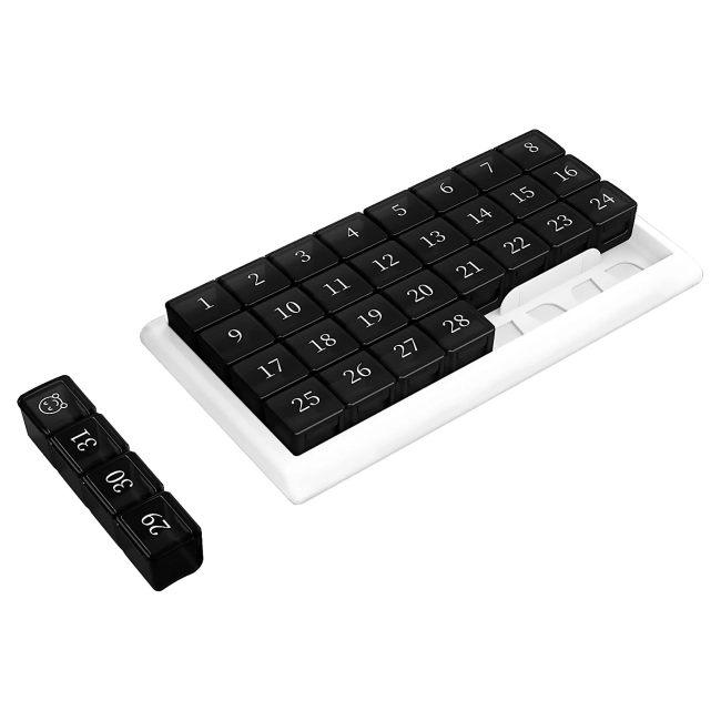 таблетница на весь месяц