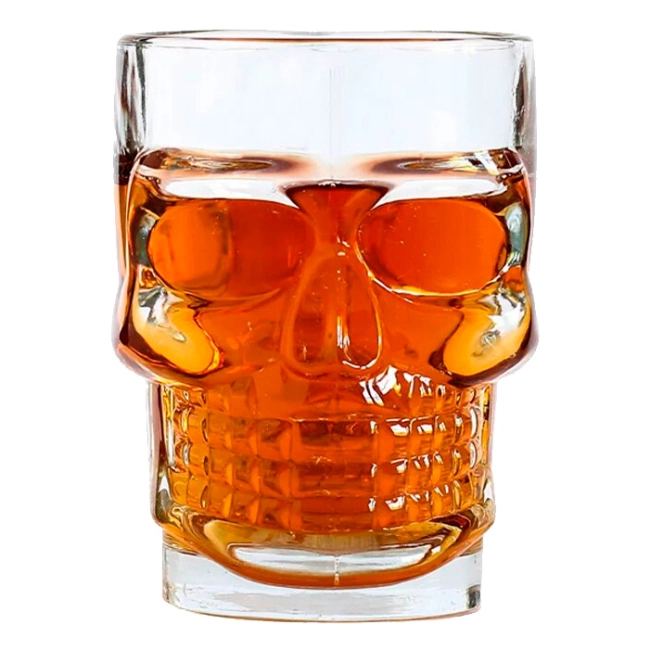 набір чарок череп