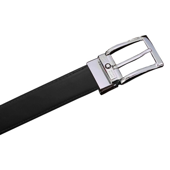 мужской ремень из кожи с классической пряжкой