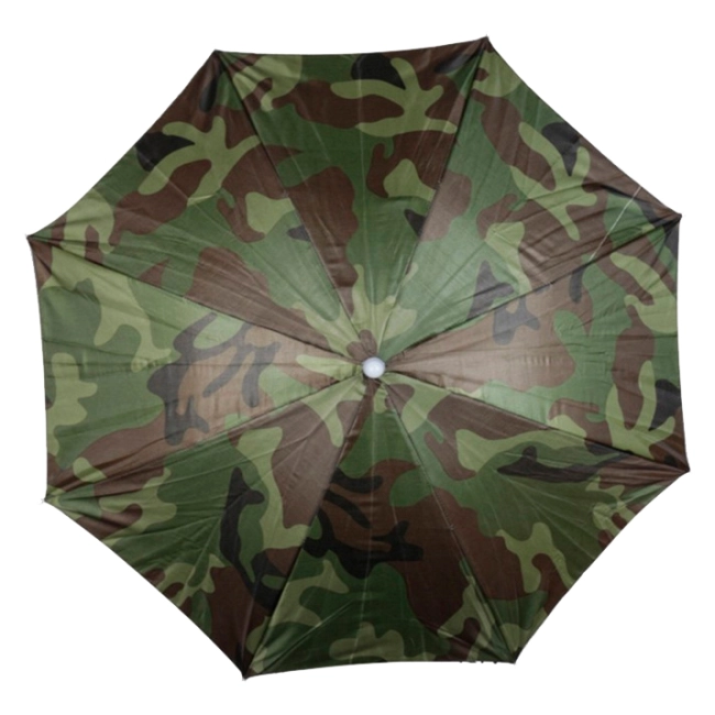 камуфляжный зонт на голову