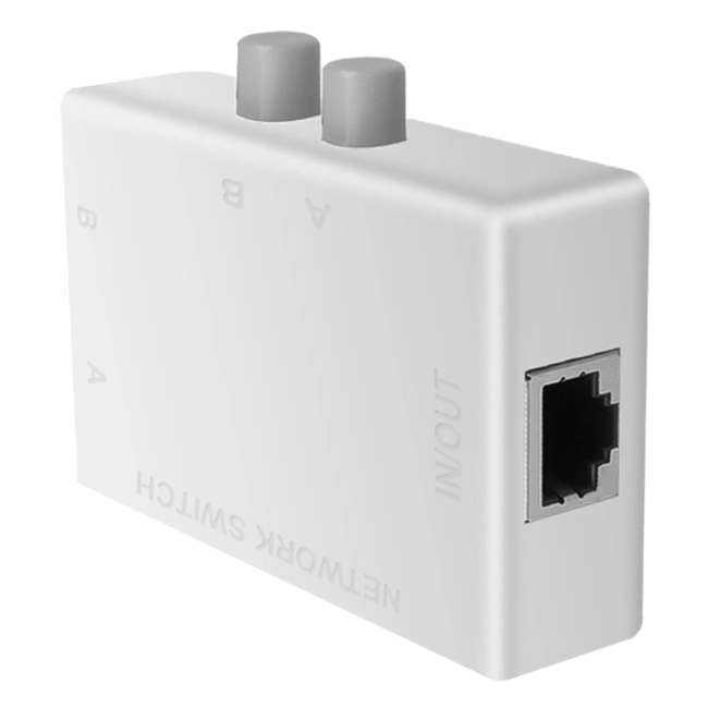 мережевий комутатор з 2 портами RJ45