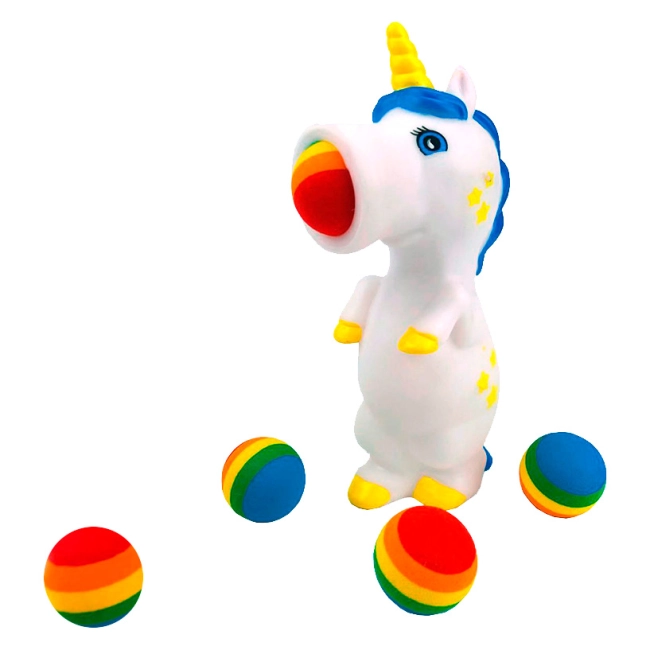 игрушка единорог с шариками