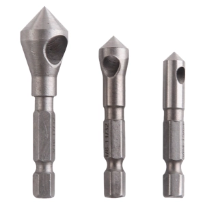 Набір зенківок по металу 3 шт набір зенківок по металу